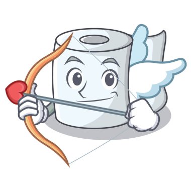 Aşk tanrısı doku karakter karikatür tarzı