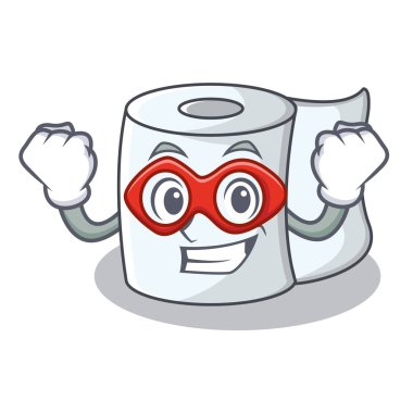 Süper kahraman doku karakter karikatür tarzı