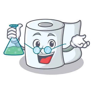 Profesör doku karakter karikatür tarzı