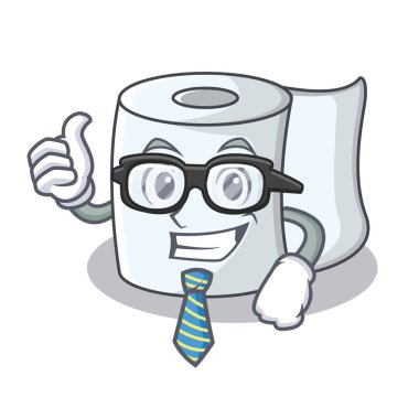 İşadamı doku karakter karikatür tarzı