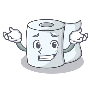 Sırıtan doku karakter karikatür tarzı