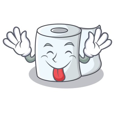 Doku karakter karikatür tarzı dil