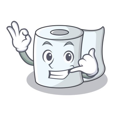 Doku karakter karikatür tarzı beni ara