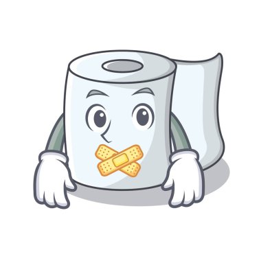 Sessiz doku karakter karikatür tarzı