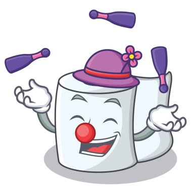 Doku karakter karikatür tarzı hokkabazlık