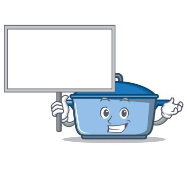 Tahta mutfak karakter karikatür tarzı getirmek