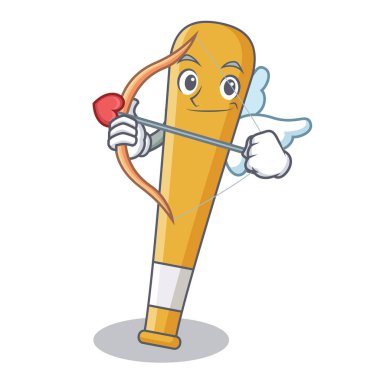 Aşk tanrısı beyzbol sopası karakter karikatür