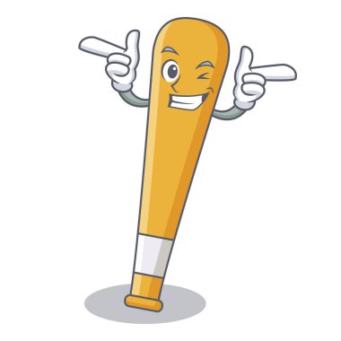 Wink beyzbol sopası karakter karikatür