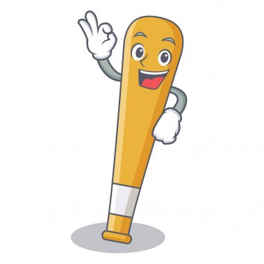 İyi beyzbol sopası karakter karikatür