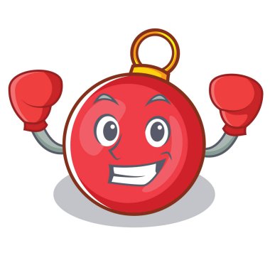 Boks Noel top karakter karikatür