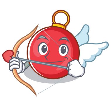 Aşk tanrısı Noel top karakter karikatür