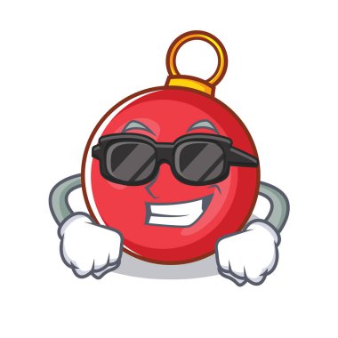 Süper cool Noel top karakter karikatür