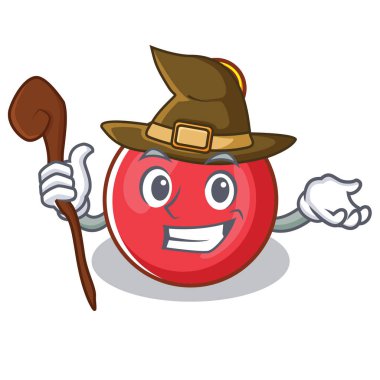 Cadı Noel top karakter karikatür