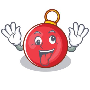 Çılgın Noel top karakter karikatür