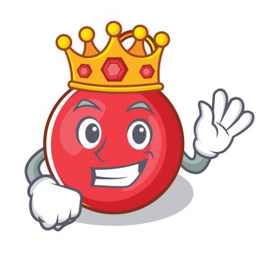 Kral Noel top karakter karikatür