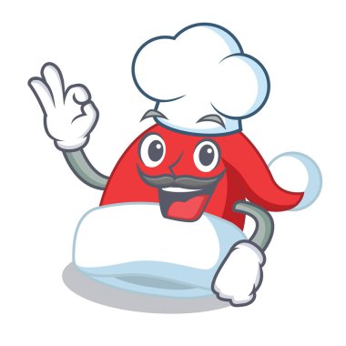 Chift Noel şapka karakter karikatür