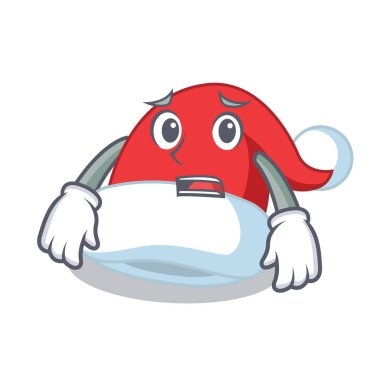 Yazık ki Noel şapka karakter karikatür