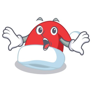 Sürpriz Noel şapka karakter karikatür