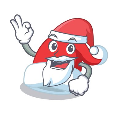 Noel Baba Noel şapka karakter karikatür