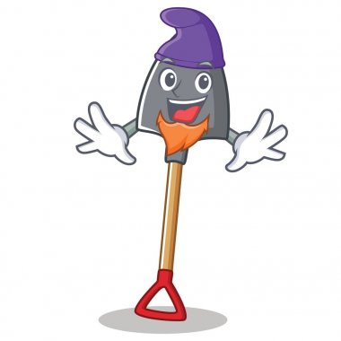 Elf kürek karakter karikatür tarzı