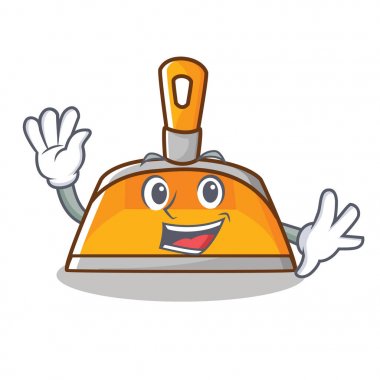 Faraş karakter karikatür tarzı sallayarak