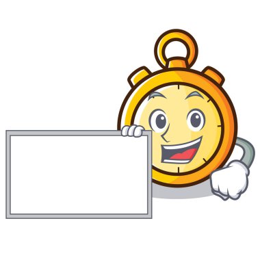 Yönetim Kurulu Chronometre karakter karikatür tarzı ile