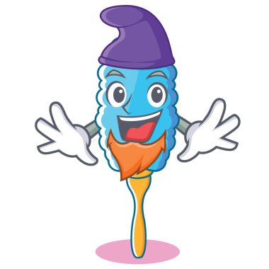 Elf tüy silgi karakter karikatür