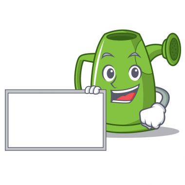 Kurulu ile sulama karikatür karakter