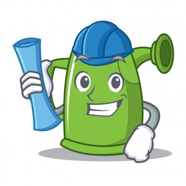 Mimar sulama olabilir karakter karikatür