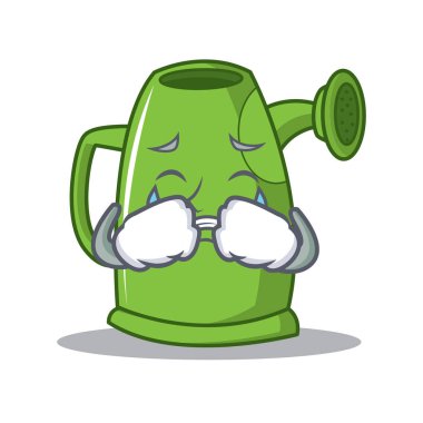 Ağlayan sulama olabilir karakter karikatür