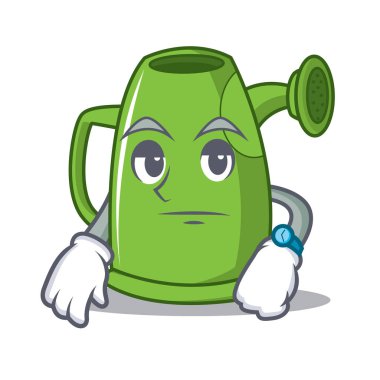 Sulama olabilir karakter karikatür bekliyor