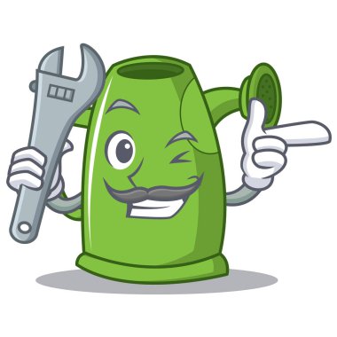 Mekanik sulama olabilir karakter karikatür