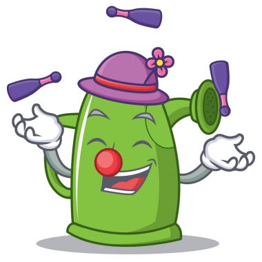 Sulama olabilir karakter karikatür hokkabazlık