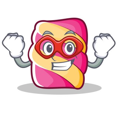 Süper kahraman hatmi karakter karikatür tarzı