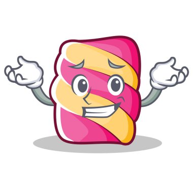 Sırıtan hatmi karakter karikatür tarzı