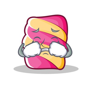 Hatmi karakter karikatür tarzı ağlıyor