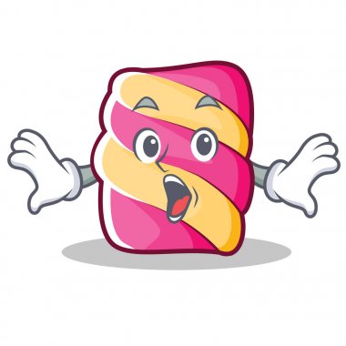 Suprised hatmi karakter karikatür tarzı