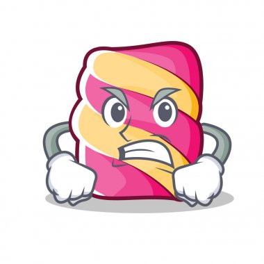 Kızgın hatmi karakter karikatür tarzı