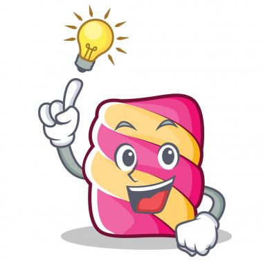 Bir fikir hatmi karakter karikatür tarzı var