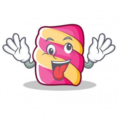 Deli hatmi karakter karikatür tarzı