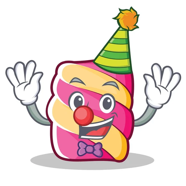 Palyaço hatmi karakter karikatür tarzı