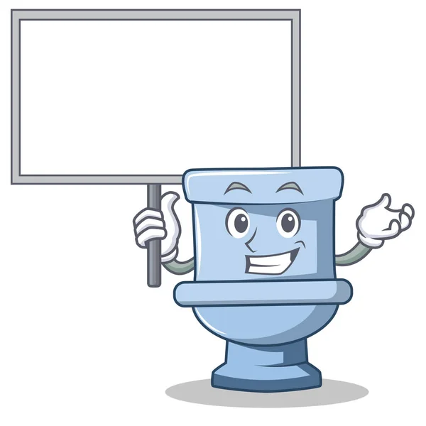 Rada WC znaků cartoon styl — Stockový vektor