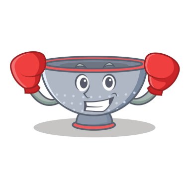 Boks kevgir kap karakter karikatür