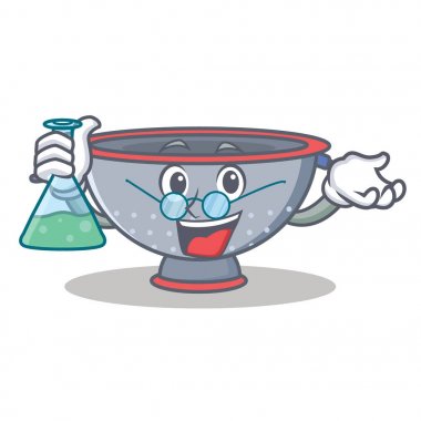 Profesör kevgir kap karakter karikatür