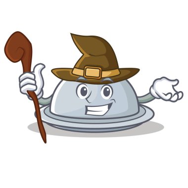 Cadı tepsi karakter karikatür tarzı