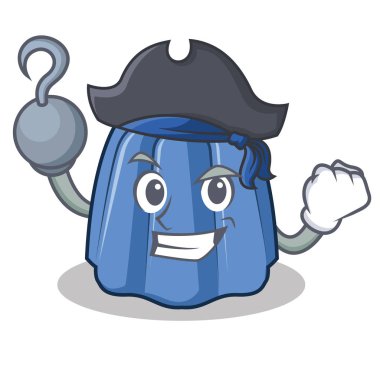 Korsan jöle karakter karikatür tarzı