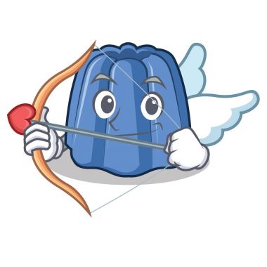 Aşk tanrısı jöle karakter karikatür tarzı