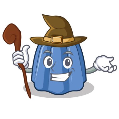 Cadı jöle karakter karikatür tarzı