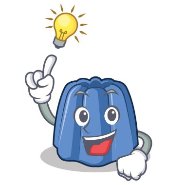 Bir fikir jöle karakter karikatür tarzı var