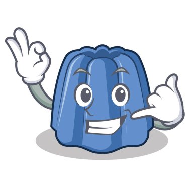 Jöle karakter karikatür tarzı beni ara